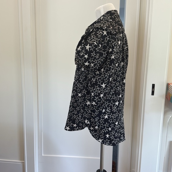 Saint Laurent black and beige button up - Picture 8 of 10